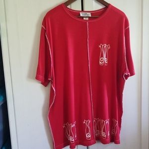 Physical Attraction cat lady tunic t shirt. 1x